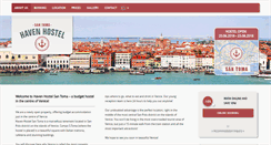 Desktop Screenshot of havenhostel.com